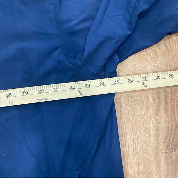 Lacoste Jacket Mens XXL Navy Blue Yachting Parka Wind Rain Coat - Picture 6 of 13